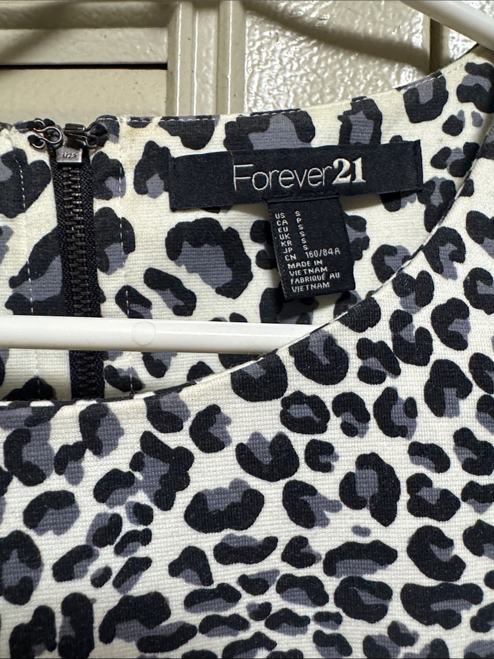 Leopard Mini Belted Dress - Picture 3 of 4